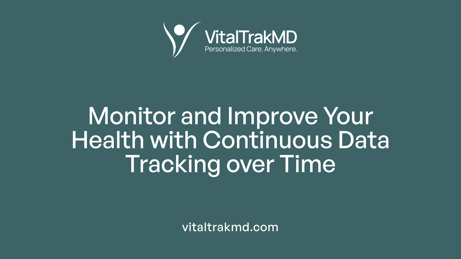 Monitor and Improve Your Health with Continuous Data Tracking over Time