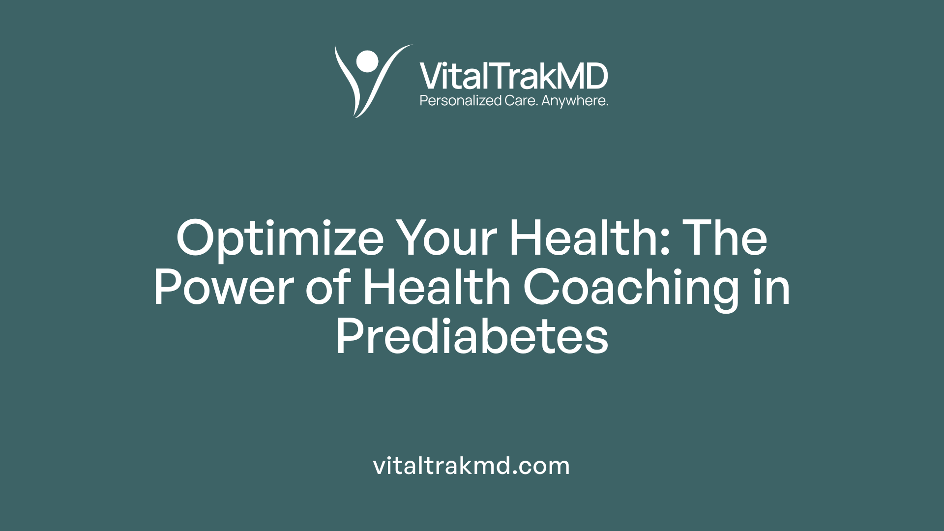 Optimize Your Health: The Power of Health Coaching in Prediabetes