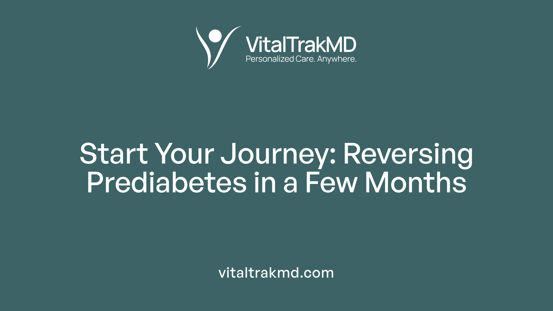 Start Your Journey: Reversing Prediabetes in a Few Months
