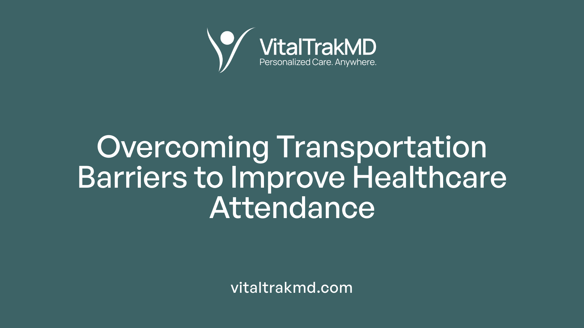 Overcoming Transportation Barriers to Improve Healthcare Attendance