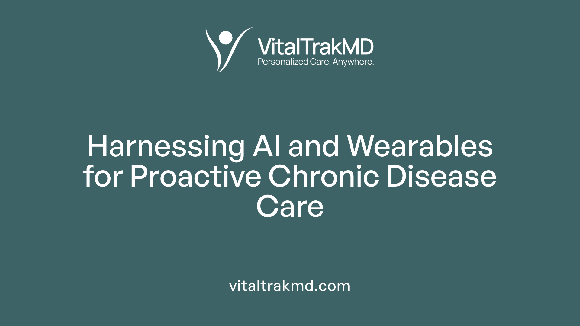Harnessing AI and Wearables for Proactive Chronic Disease Care