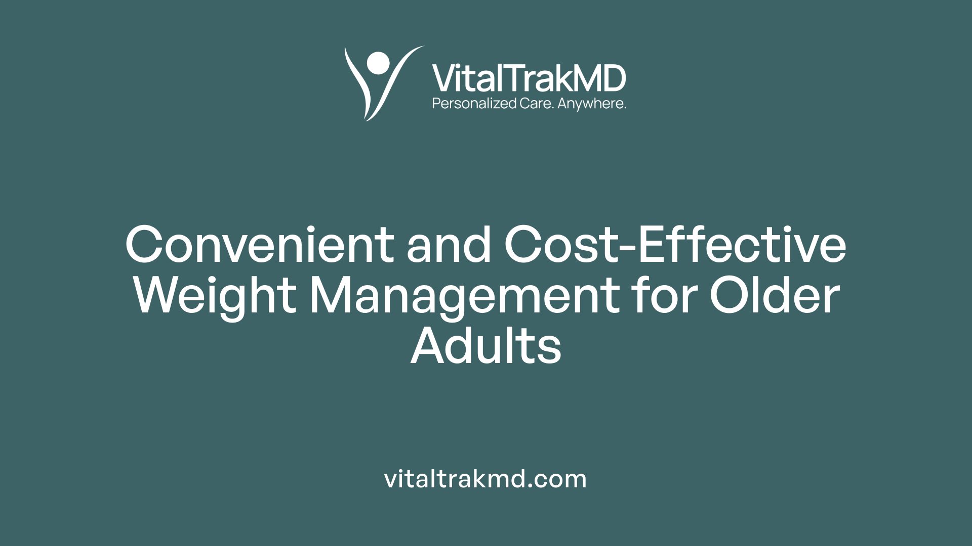 Convenient and Cost-Effective Weight Management for Older Adults