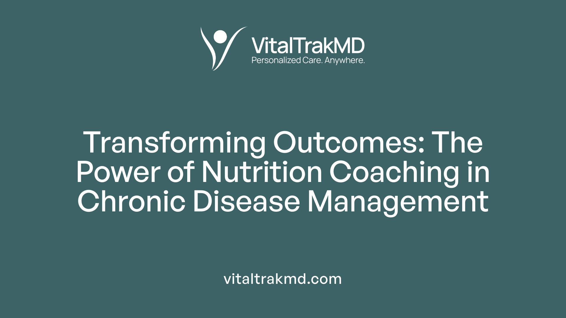 Transforming Outcomes: The Power of Nutrition Coaching in Chronic Disease Management