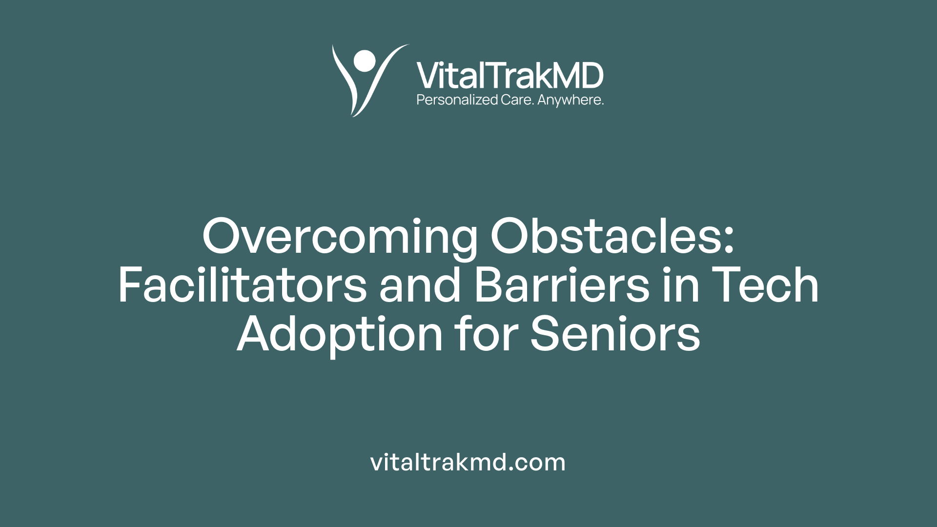 Overcoming Obstacles: Facilitators and Barriers in Tech Adoption for Seniors