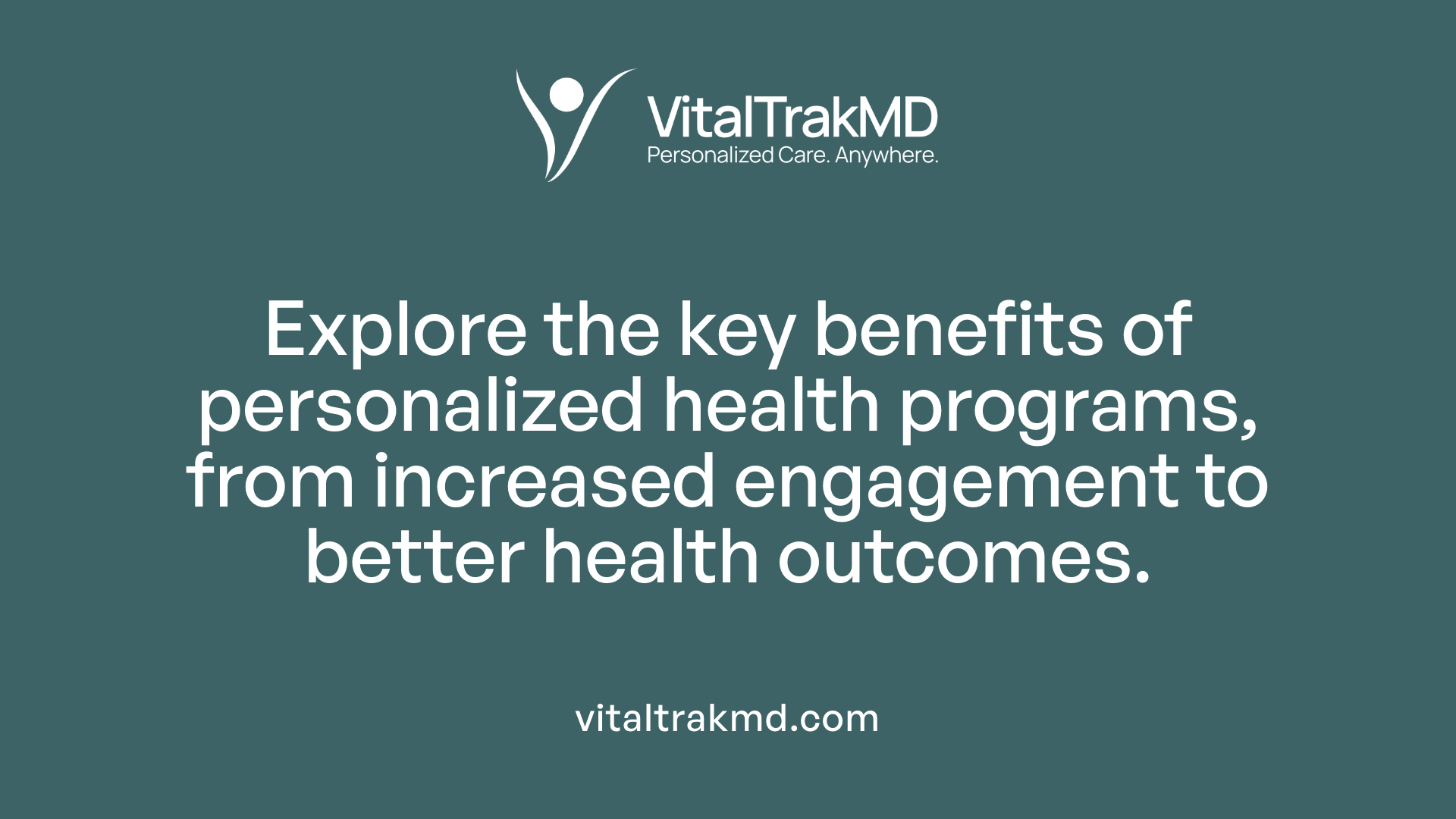Explore the key benefits of personalized health programs, from increased engagement to better health outcomes.