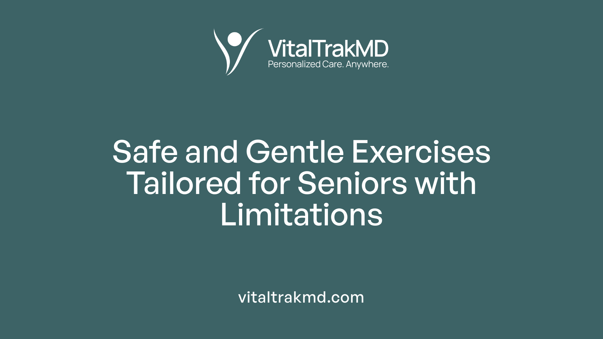 Safe and Gentle Exercises Tailored for Seniors with Limitations
