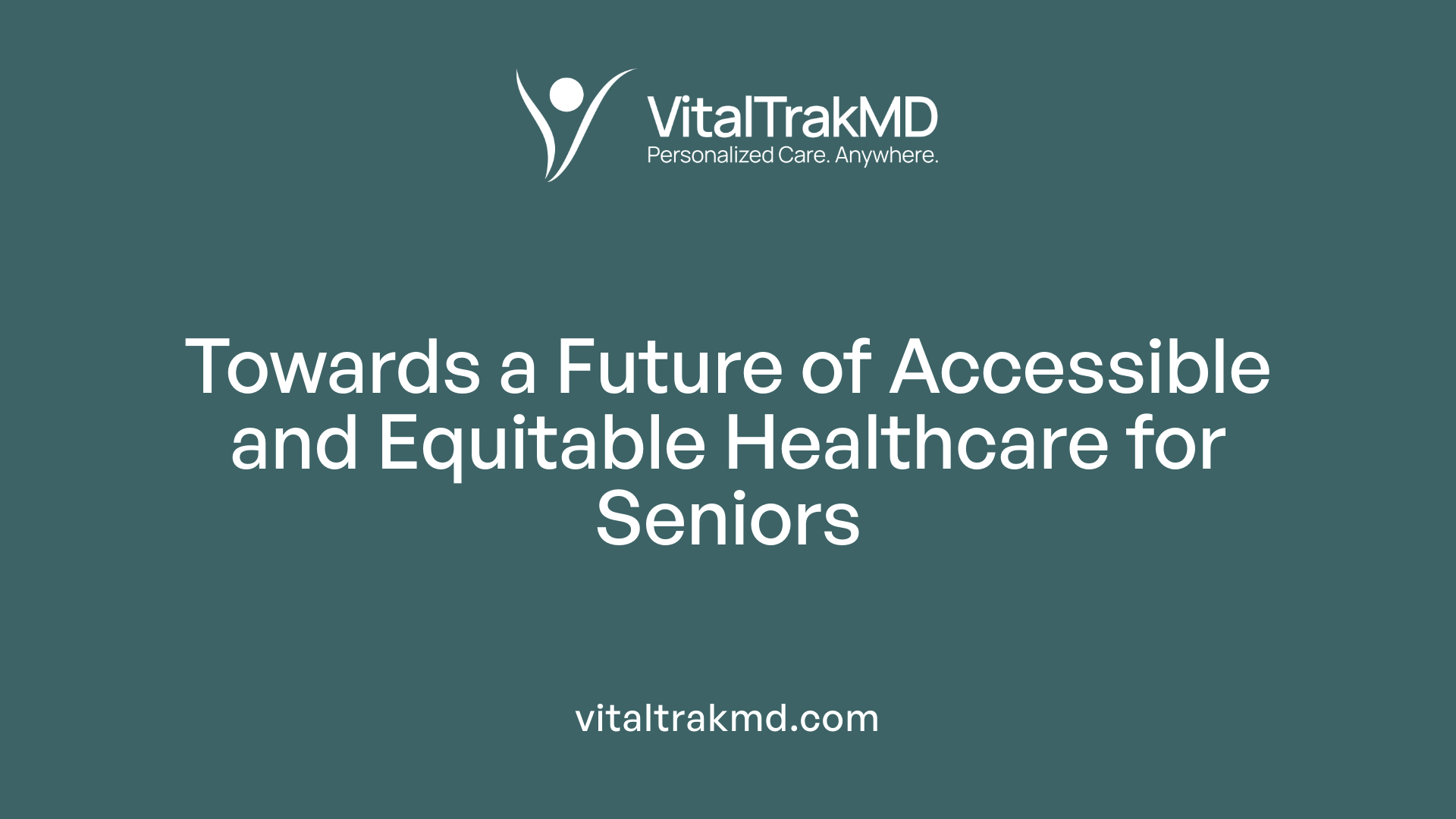 Towards a Future of Accessible and Equitable Healthcare for Seniors