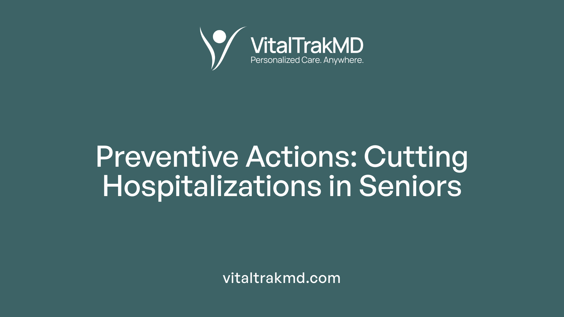 Preventive Actions: Cutting Hospitalizations in Seniors