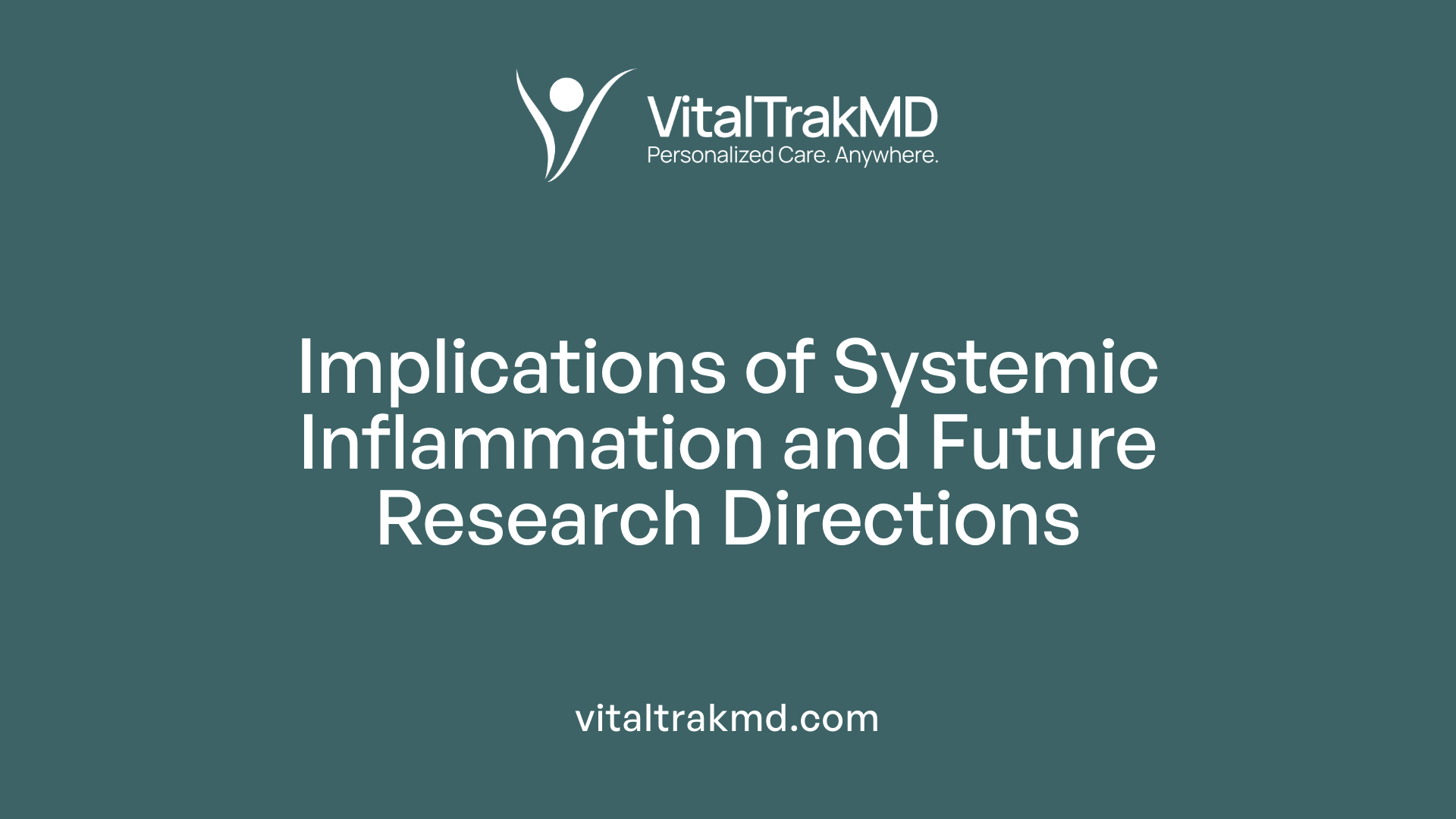 Implications of Systemic Inflammation and Future Research Directions