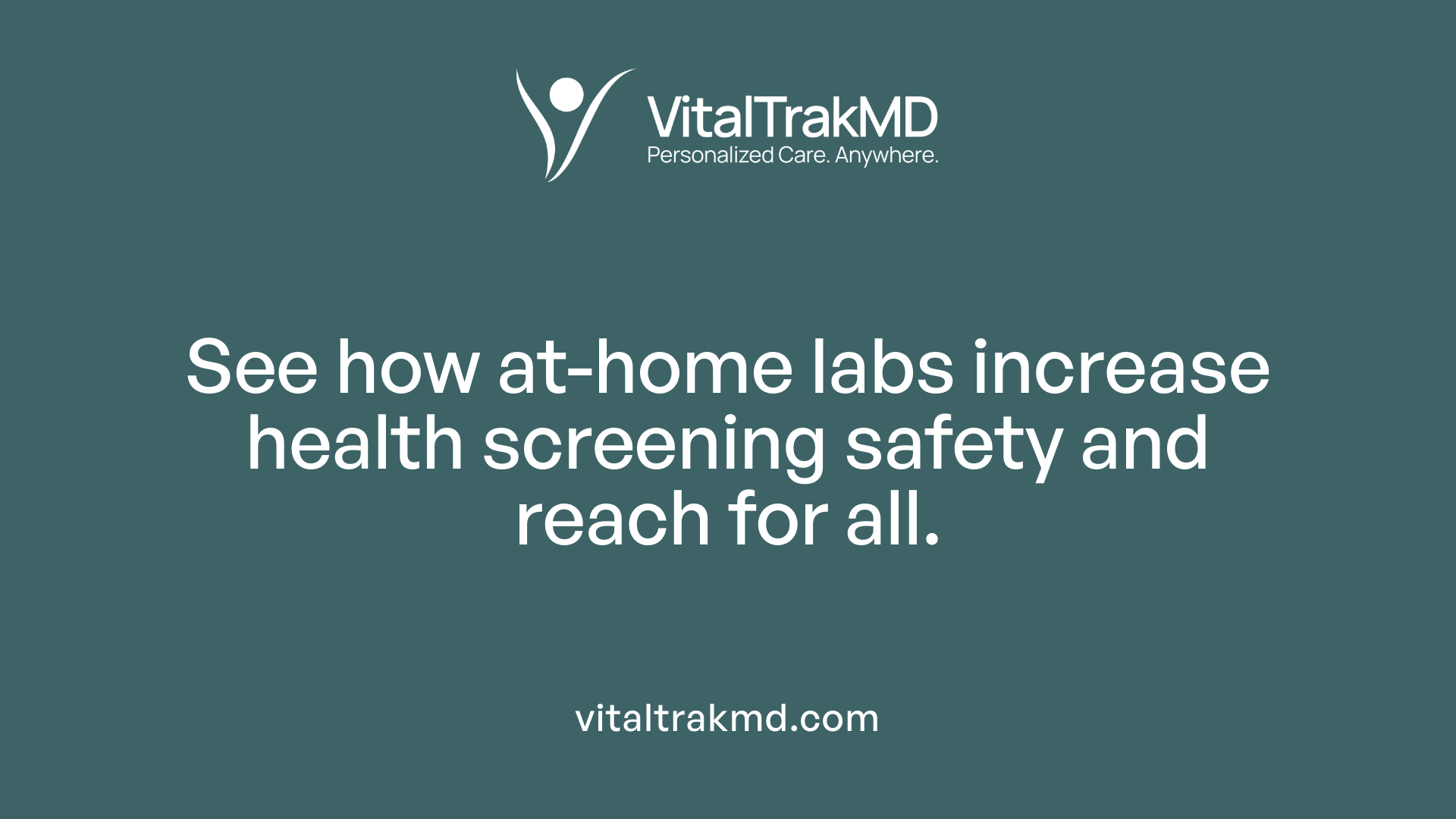 See how at-home labs increase health screening safety and reach for all.