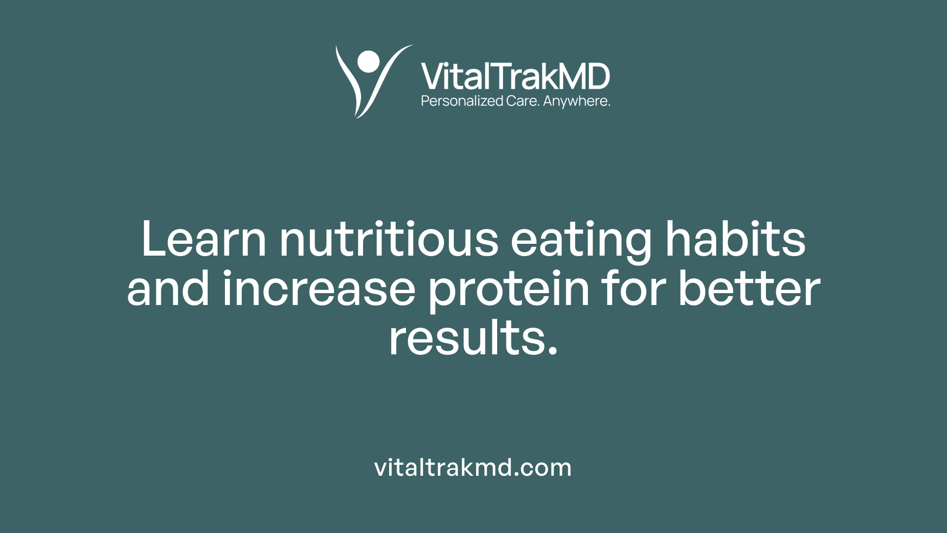 Learn nutritious eating habits and increase protein for better results.