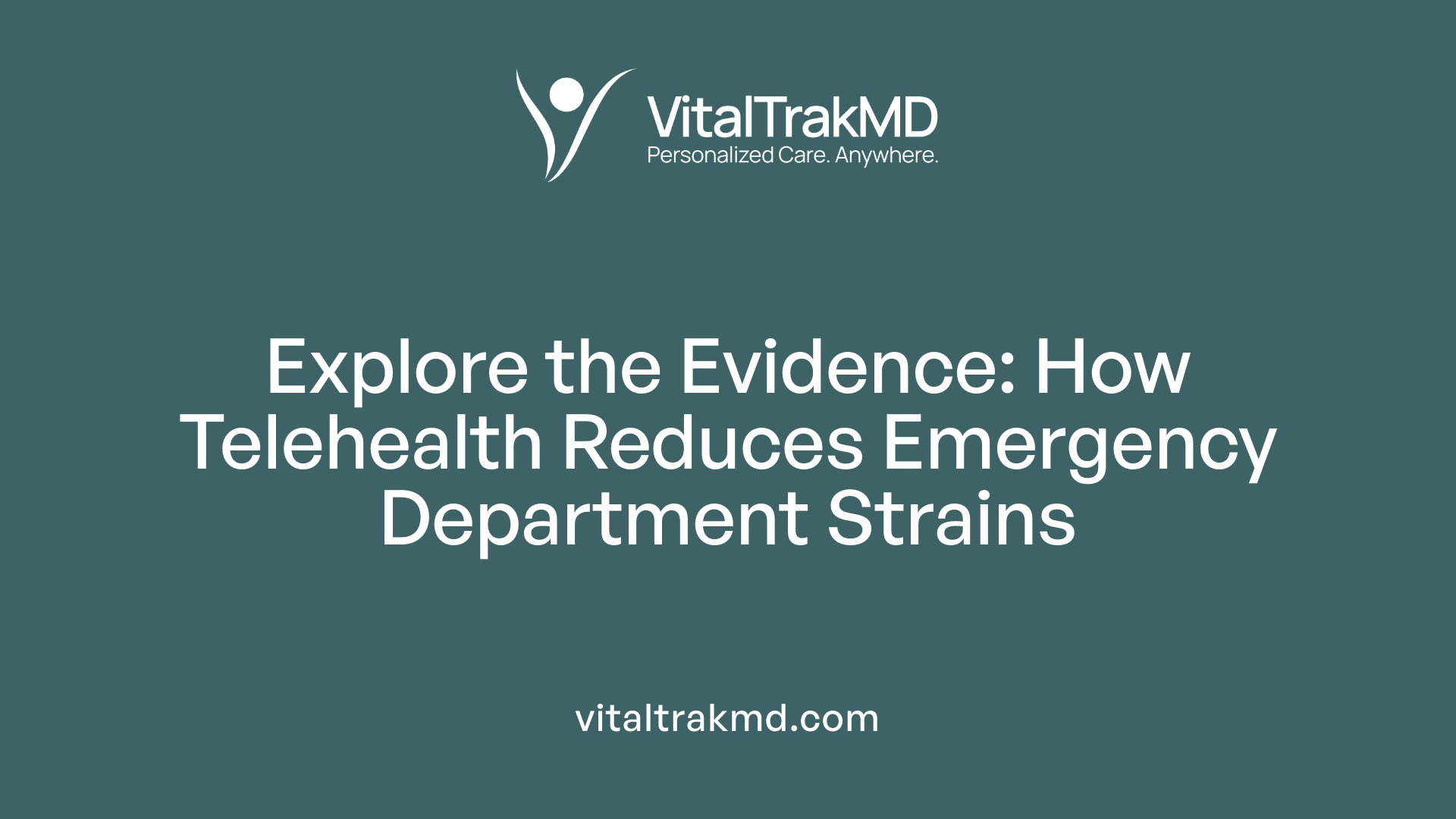 Explore the Evidence: How Telehealth Reduces Emergency Department Strains