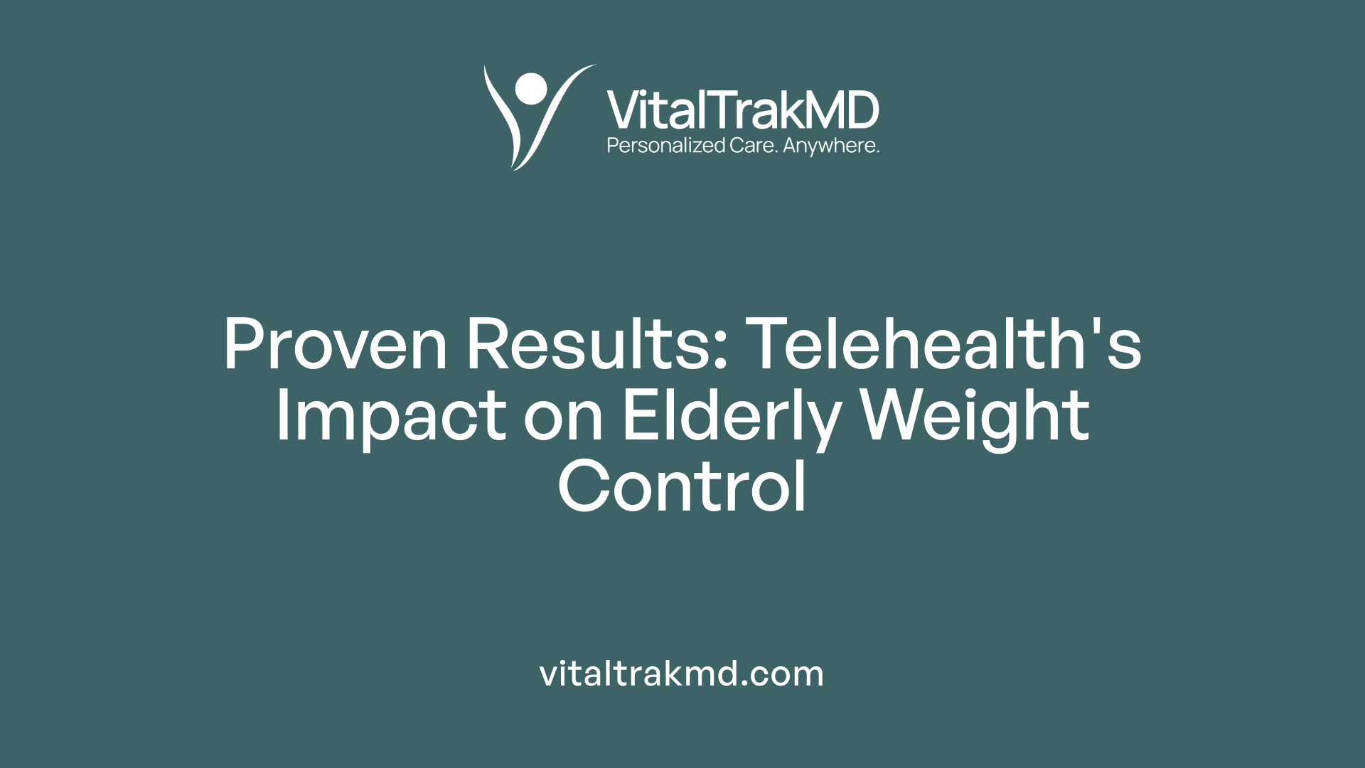 Proven Results: Telehealth's Impact on Elderly Weight Control