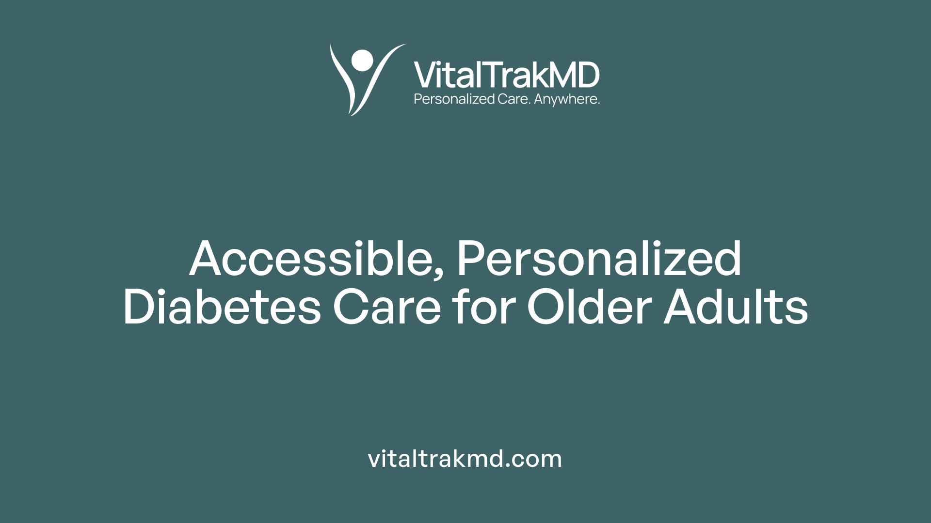 Accessible, Personalized Diabetes Care for Older Adults