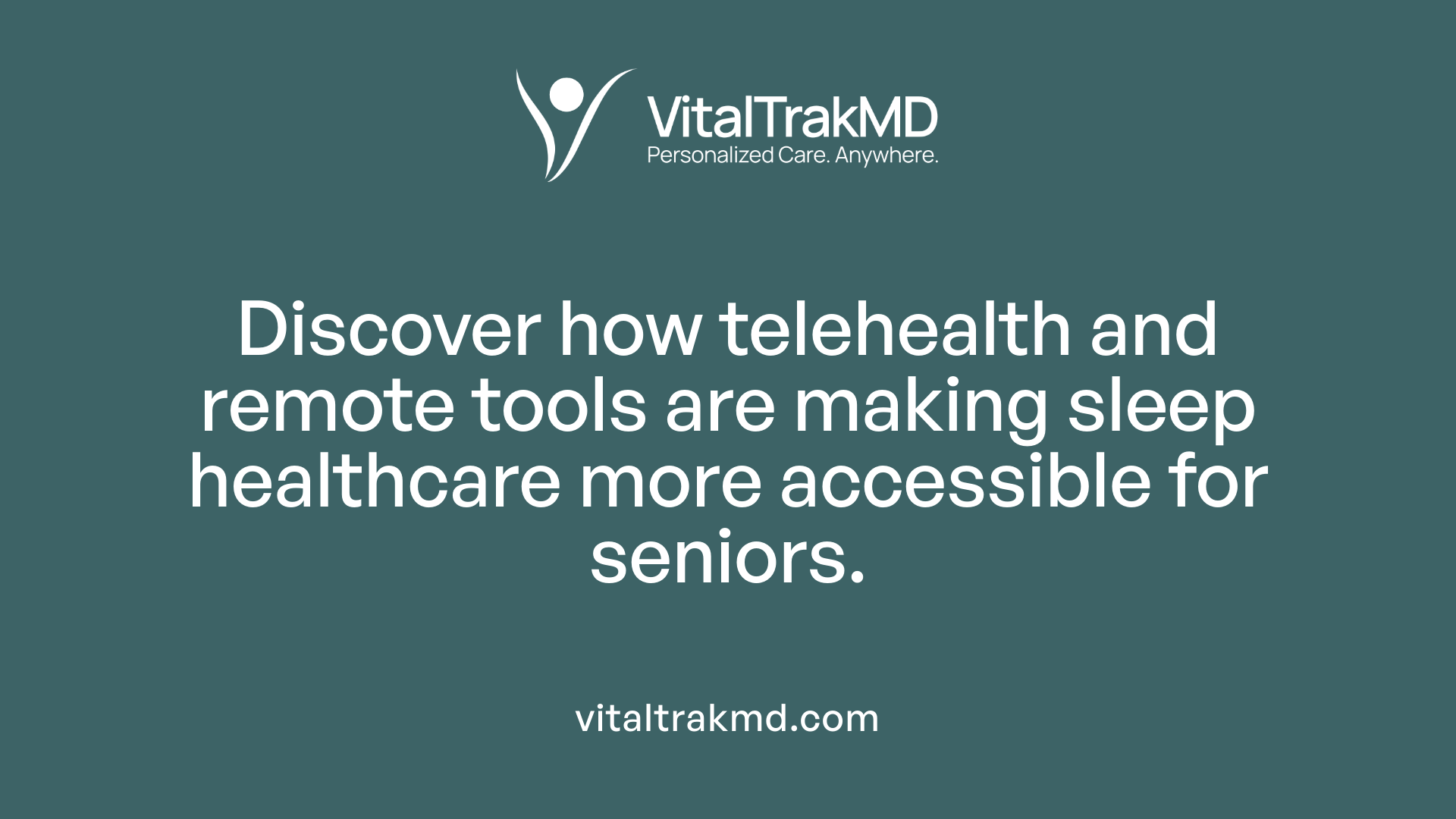 Discover how telehealth and remote tools are making sleep healthcare more accessible for seniors.