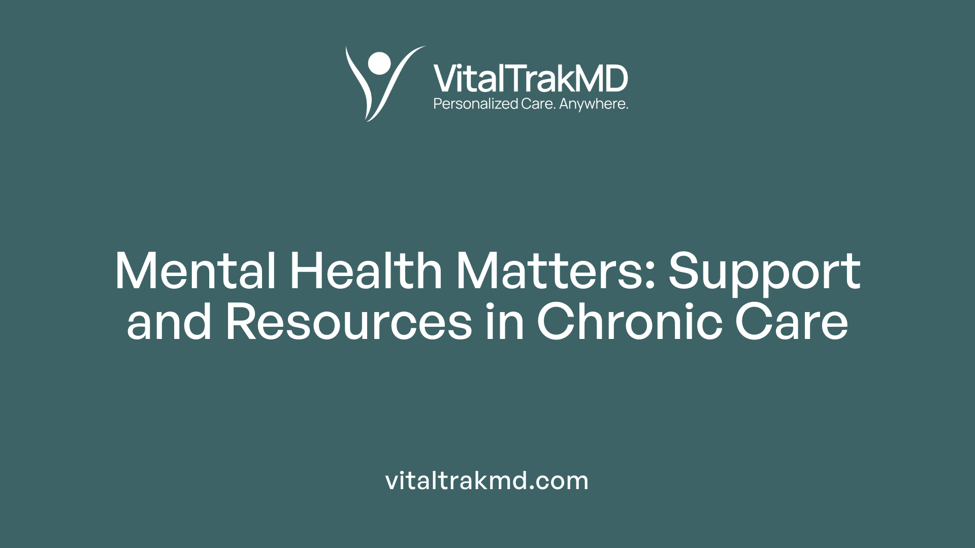 Mental Health Matters: Support and Resources in Chronic Care