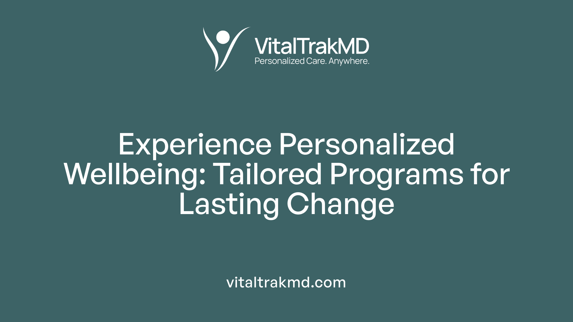 Experience Personalized Wellbeing: Tailored Programs for Lasting Change