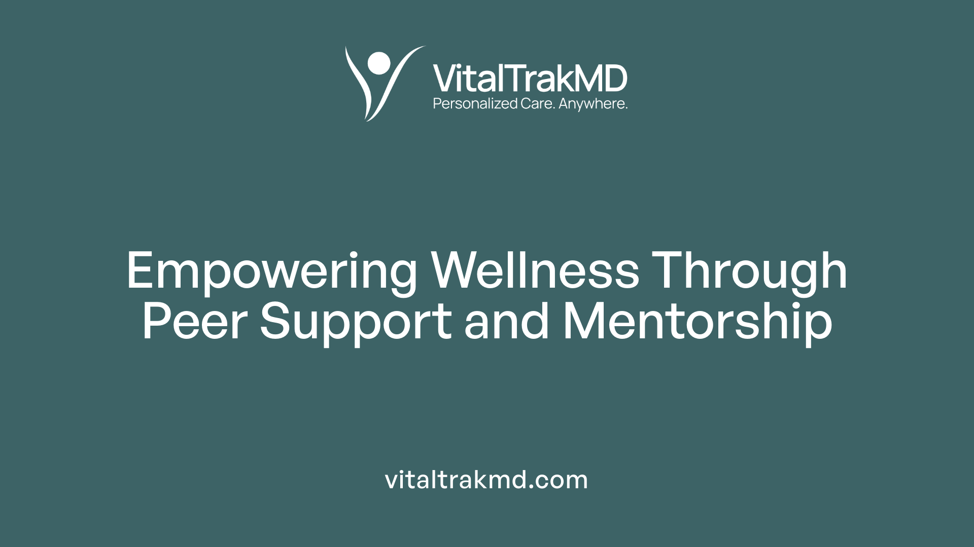 Empowering Wellness Through Peer Support and Mentorship