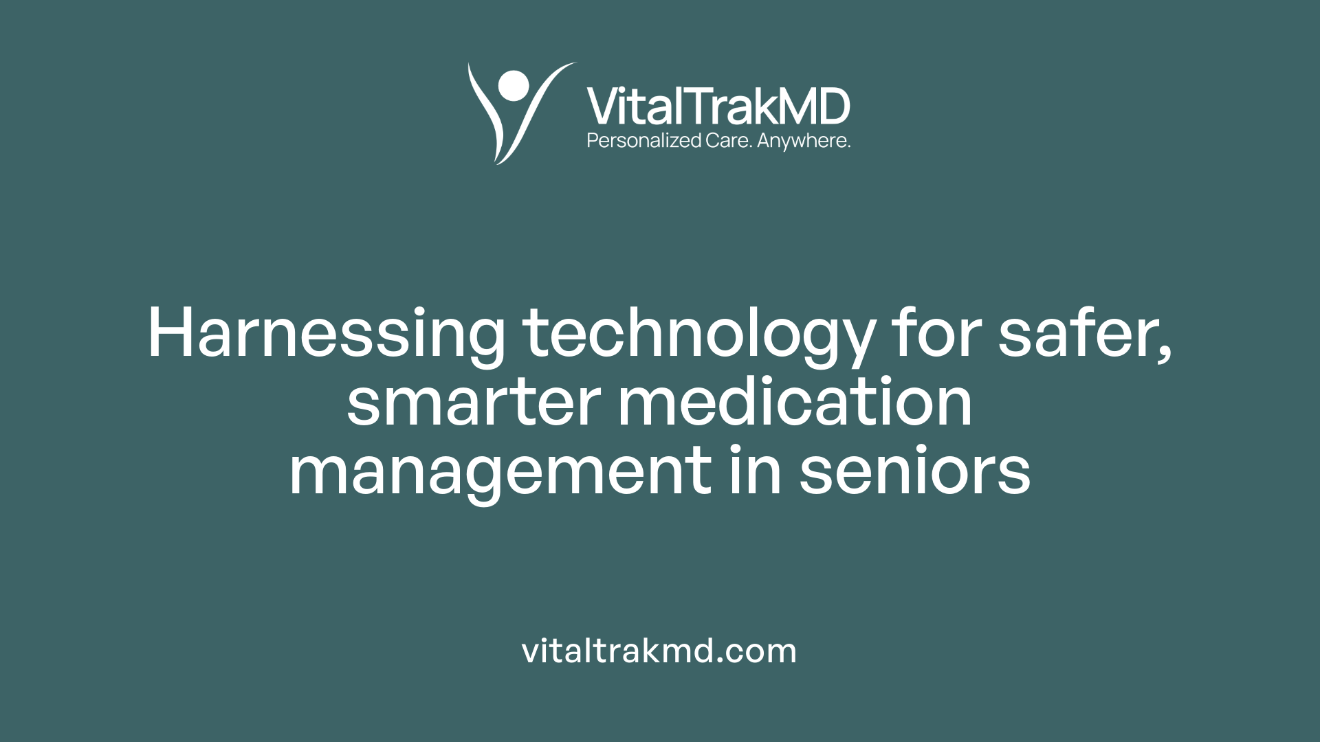Harnessing technology for safer, smarter medication management in seniors
