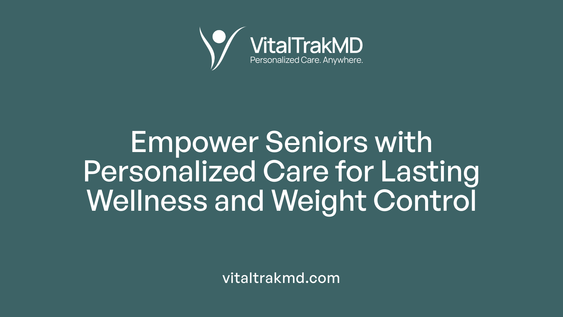 Empower Seniors with Personalized Care for Lasting Wellness and Weight Control