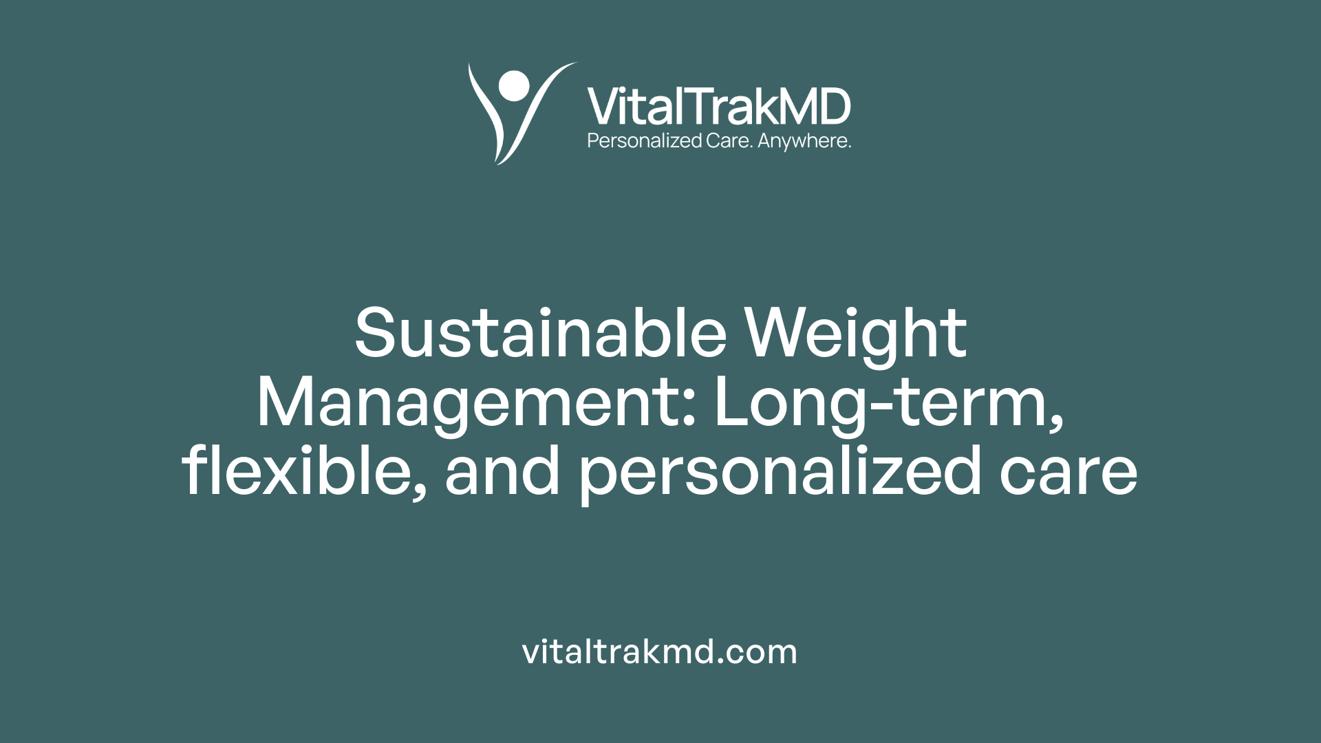 Sustainable Weight Management: Long-term, flexible, and personalized care