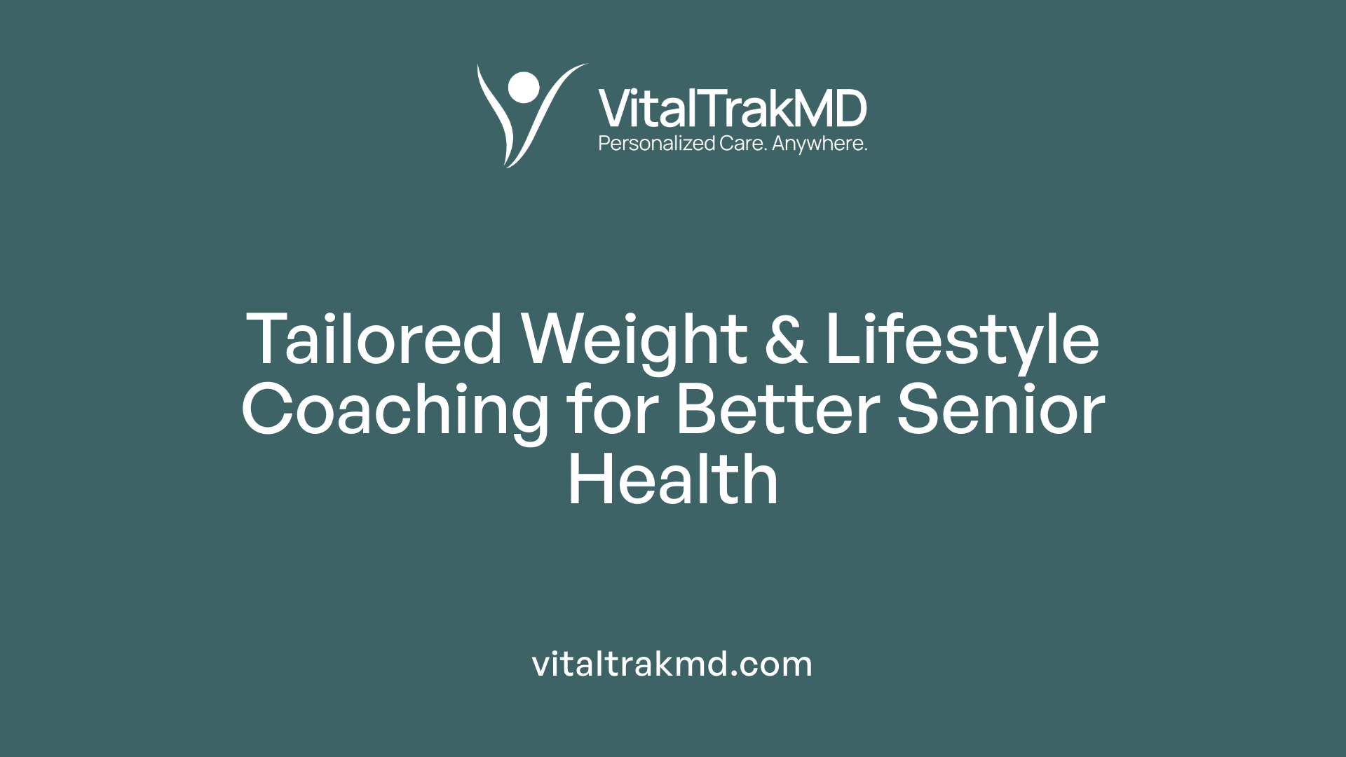 Tailored Weight &amp; Lifestyle Coaching for Better Senior Health