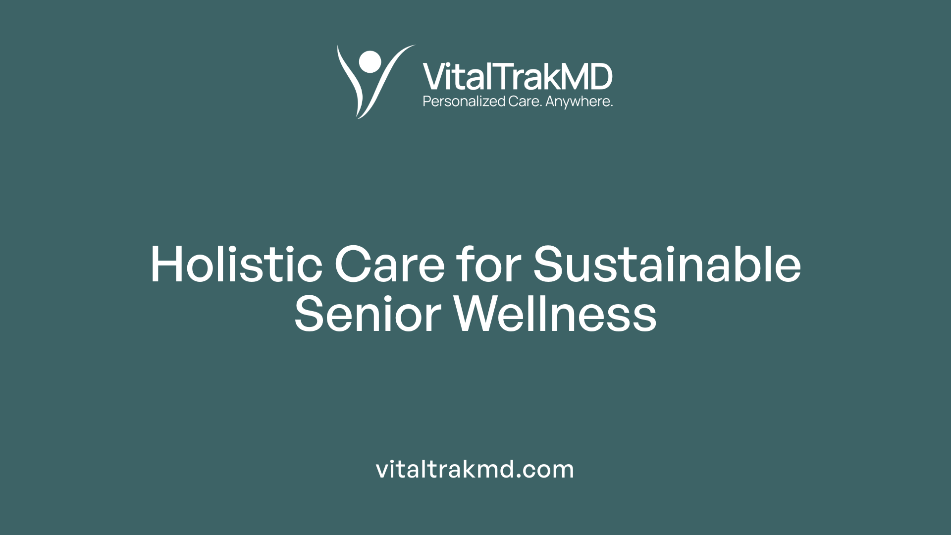 Holistic Care for Sustainable Senior Wellness