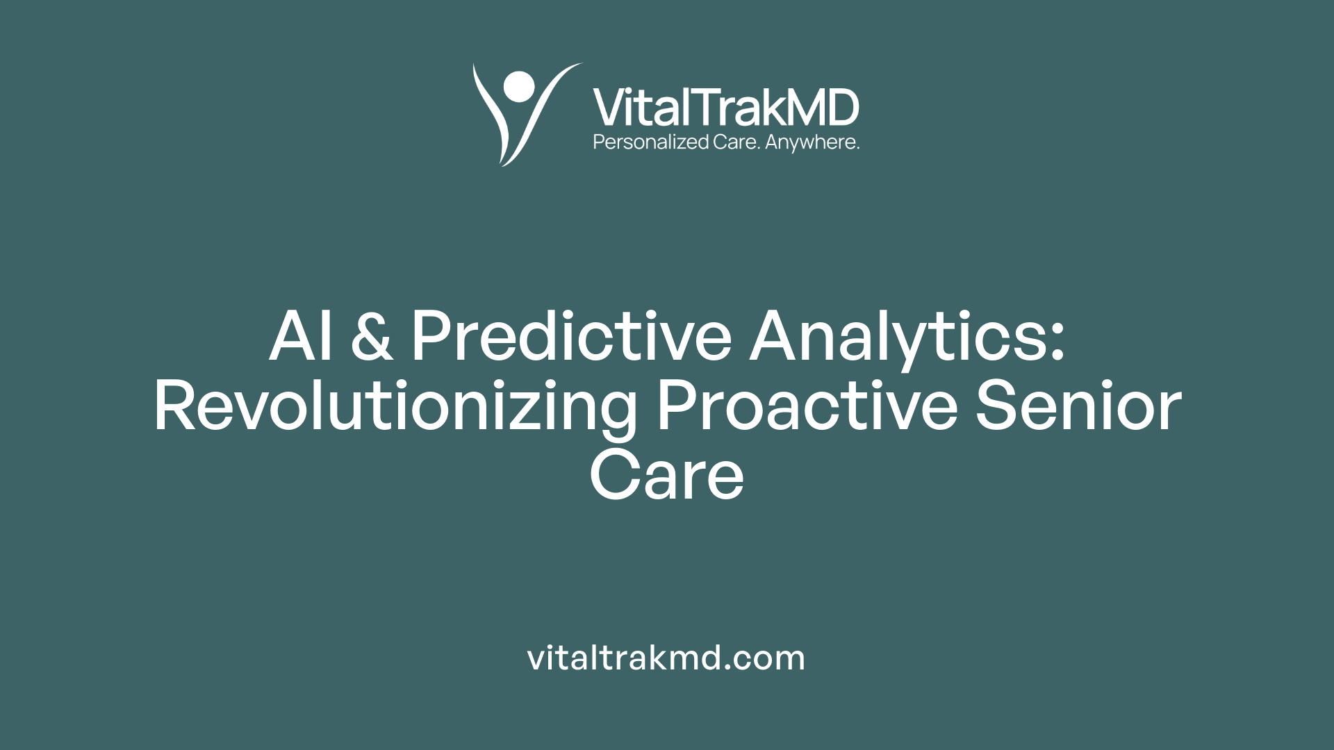 AI &amp; Predictive Analytics: Revolutionizing Proactive Senior Care