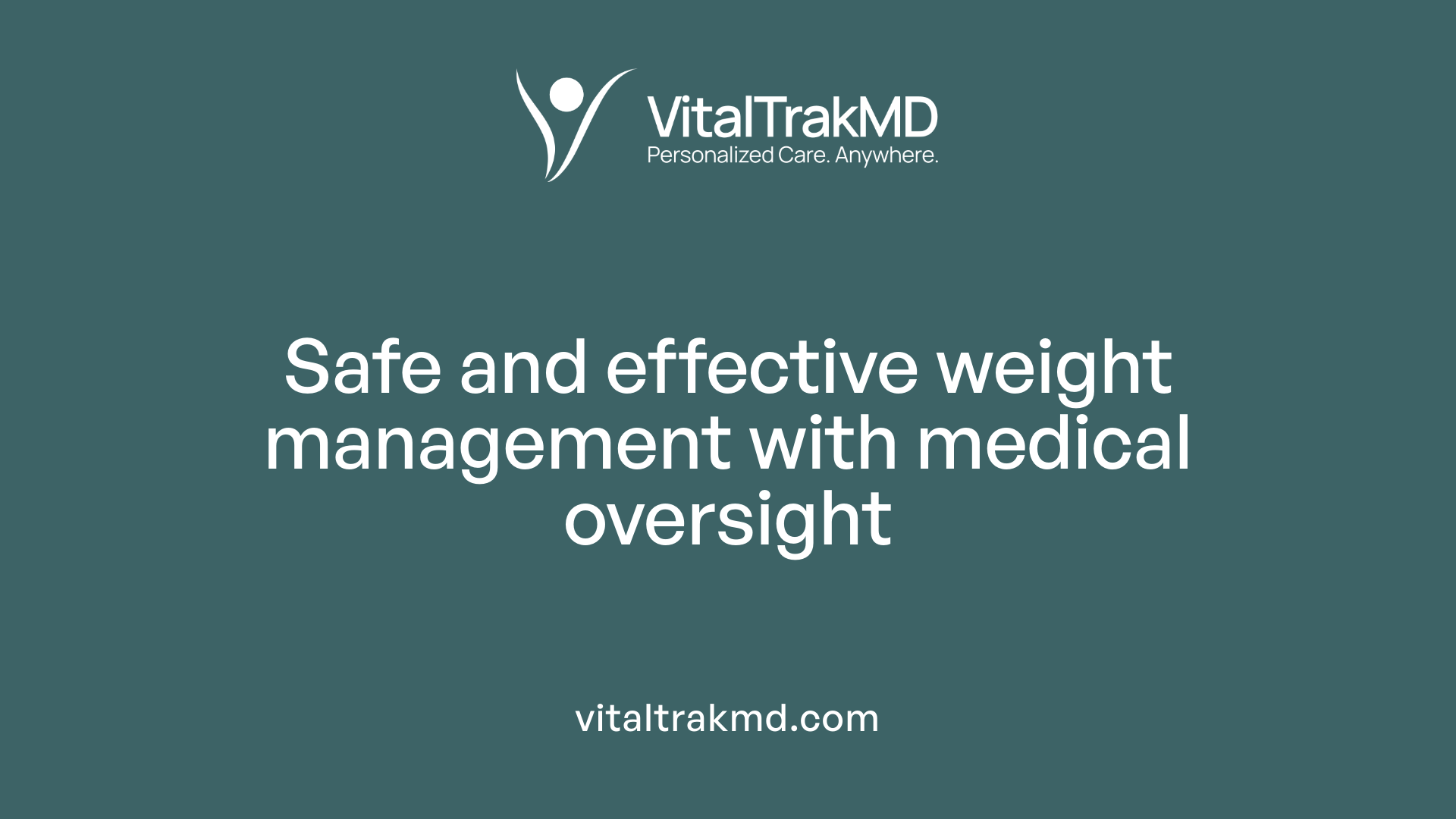 Safe and effective weight management with medical oversight