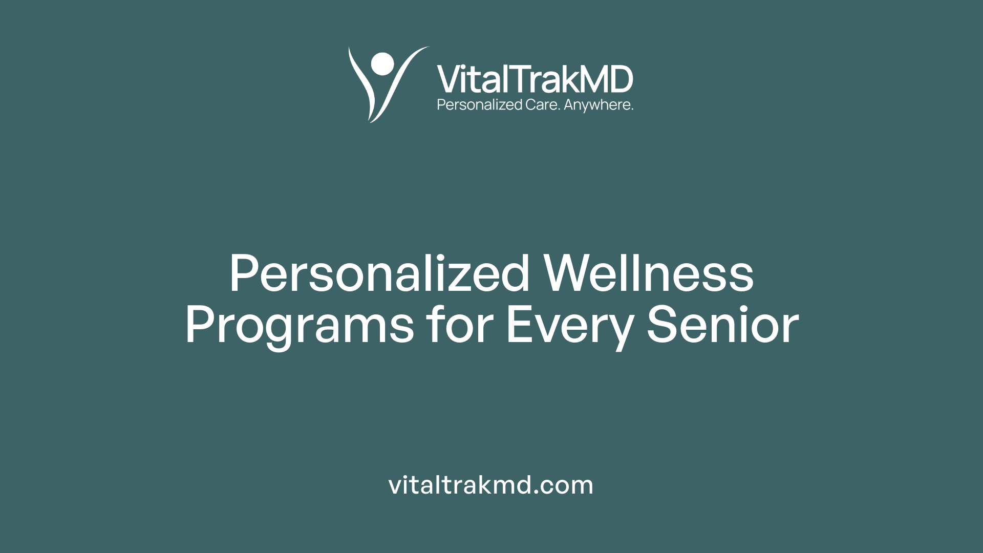 Personalized Wellness Programs for Every Senior
