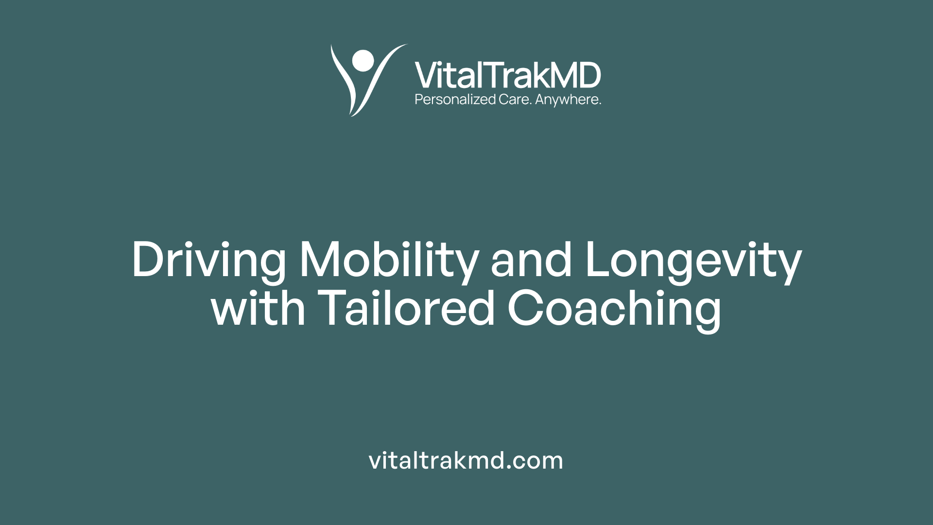 Driving Mobility and Longevity with Tailored Coaching