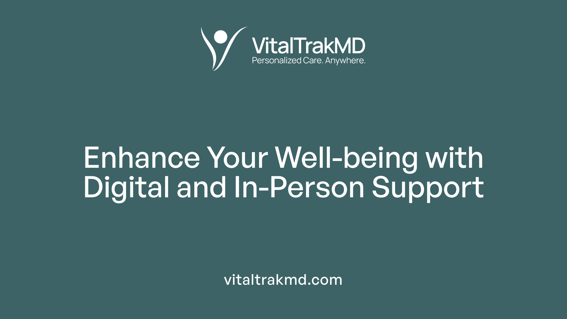 Enhance Your Well-being with Digital and In-Person Support