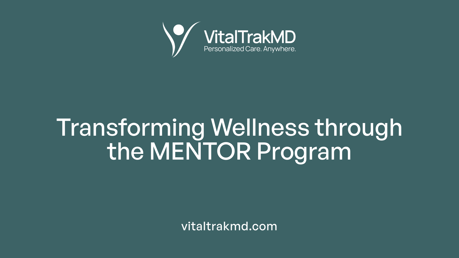 Transforming Wellness through the MENTOR Program