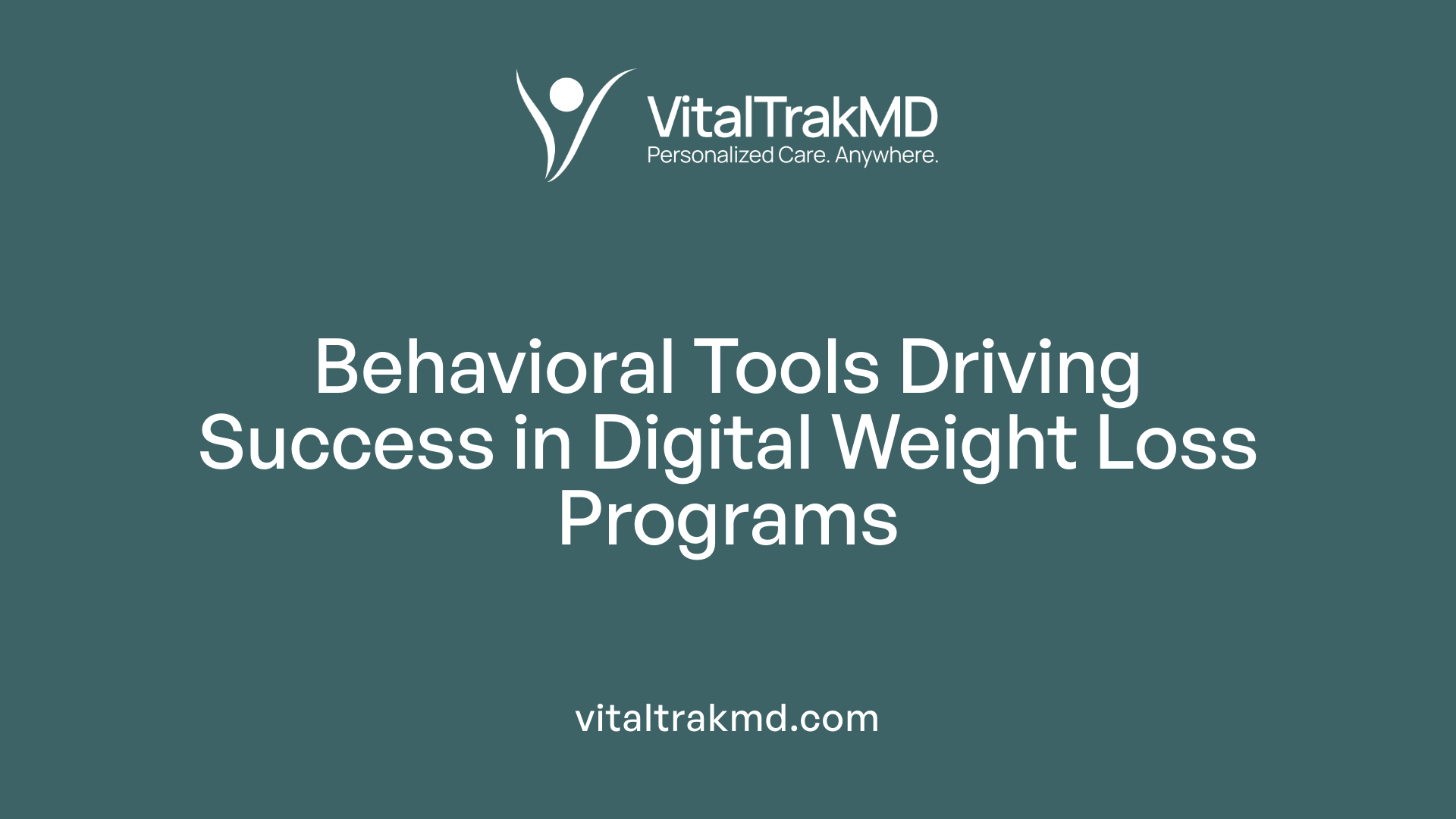 Behavioral Tools Driving Success in Digital Weight Loss Programs