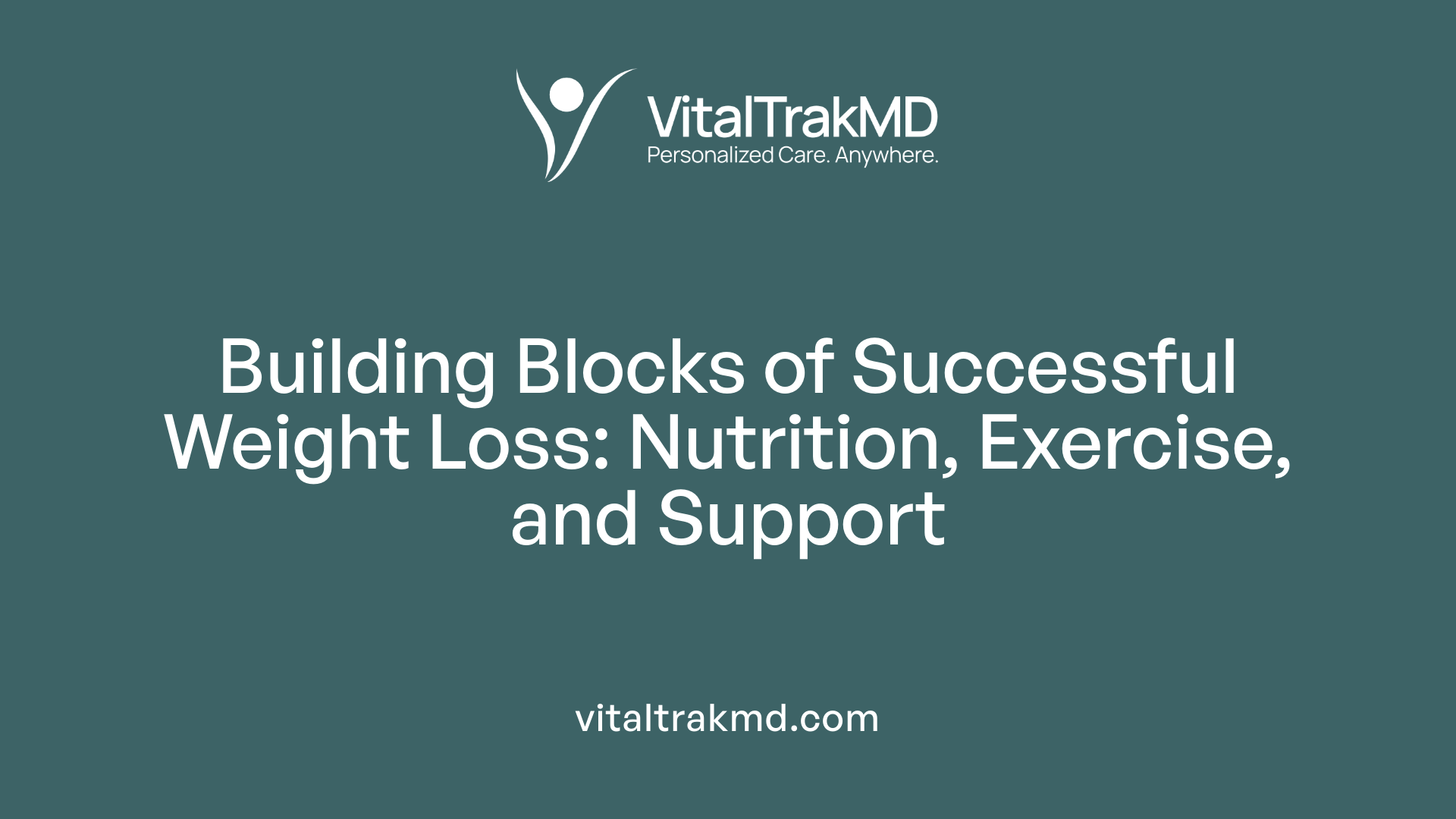 Building Blocks of Successful Weight Loss: Nutrition, Exercise, and Support