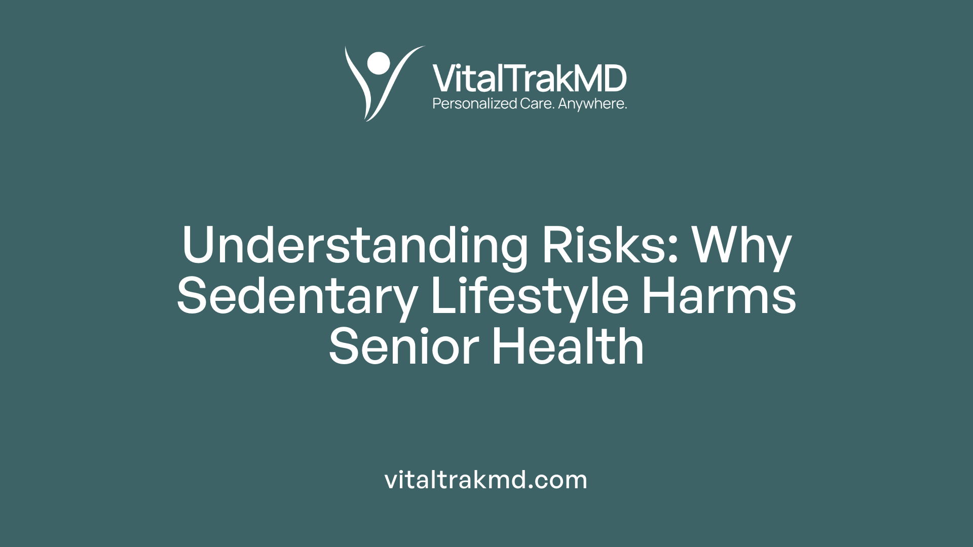 Understanding Risks: Why Sedentary Lifestyle Harms Senior Health