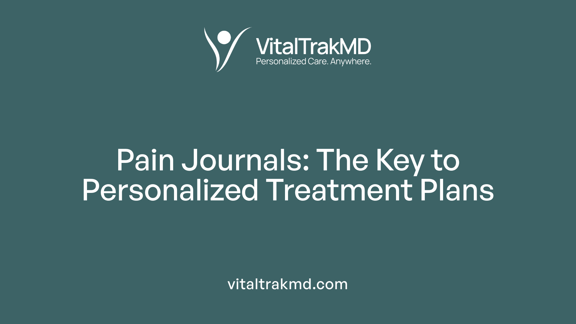 Pain Journals: The Key to Personalized Treatment Plans