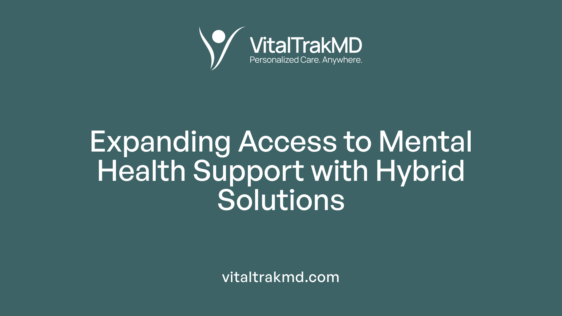 Expanding Access to Mental Health Support with Hybrid Solutions