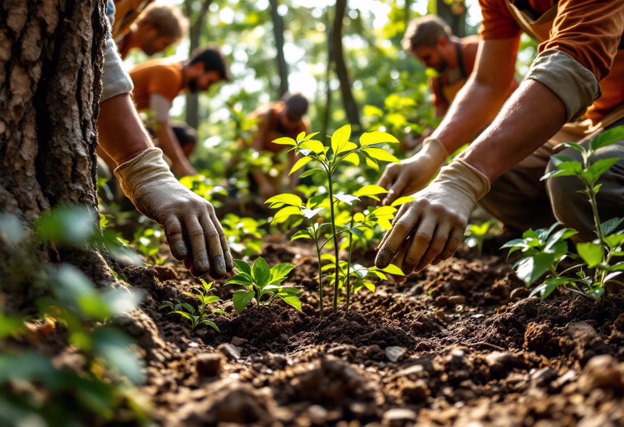 image of volunteerism in nature