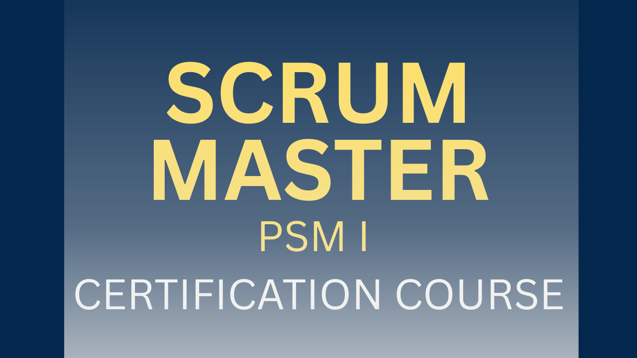 Scrum Master PSM I