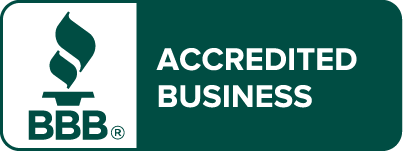 BBB accredited business logo representing trust and credibility for Boulder Tree Service Experts at Bullard Tree & Garden.