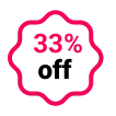 33% off