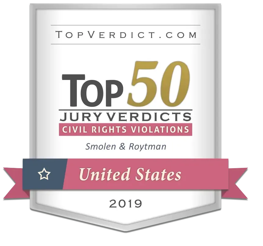 Top 50 Civil Rights Violations Award