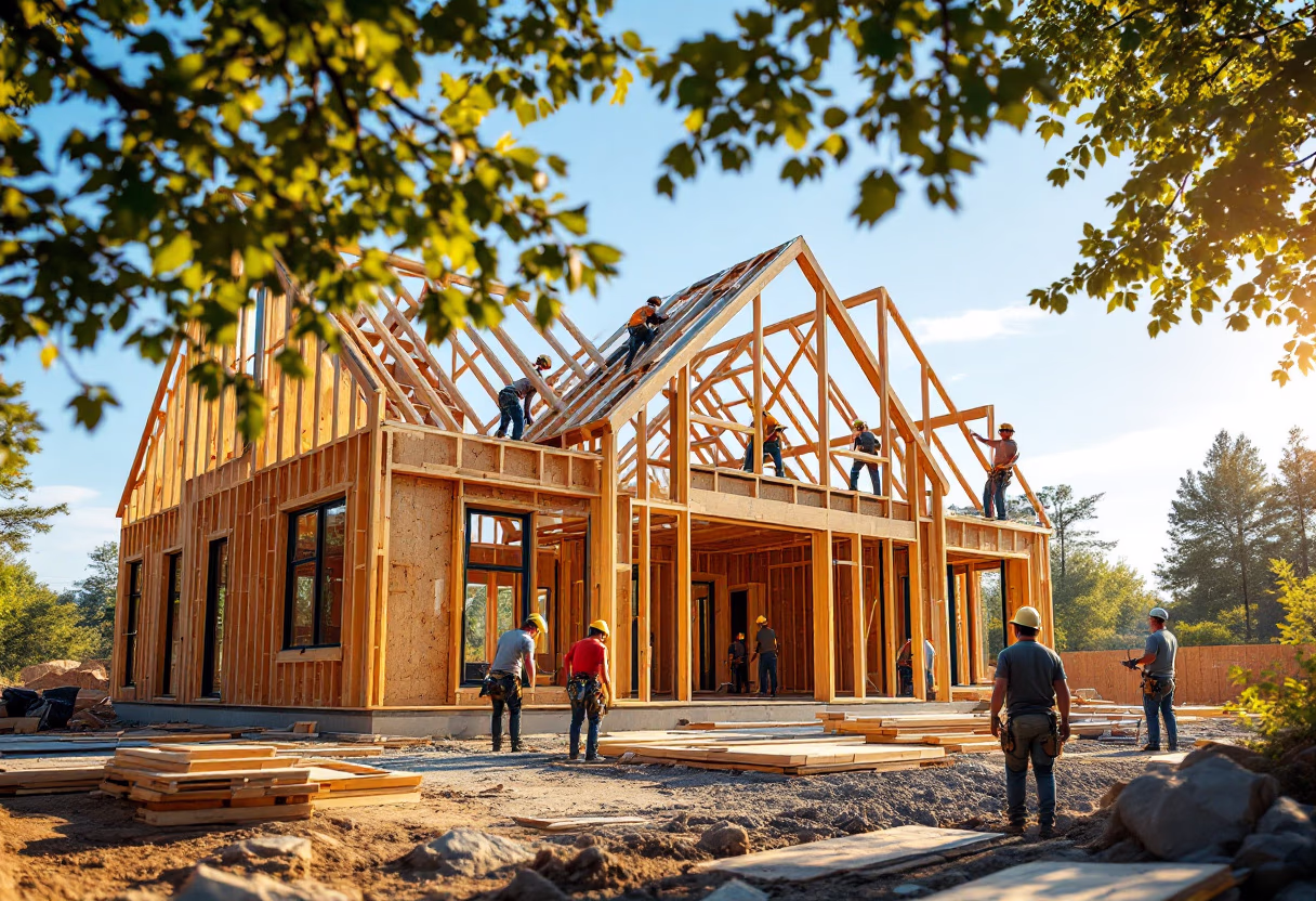 image of residential construction project