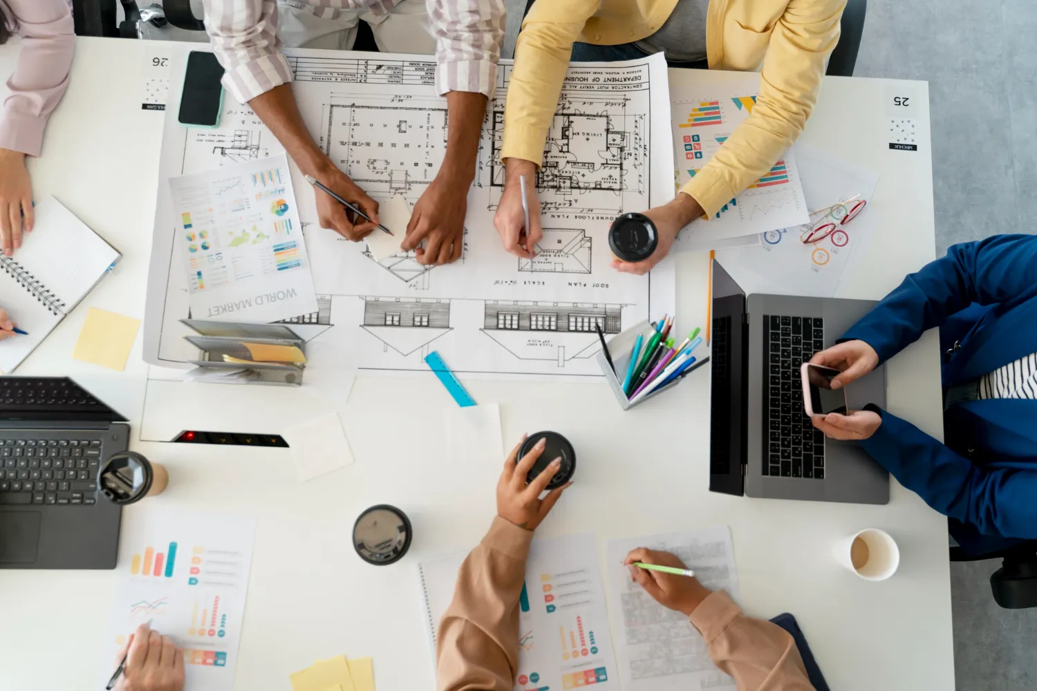 image of office interior for an ai saas company