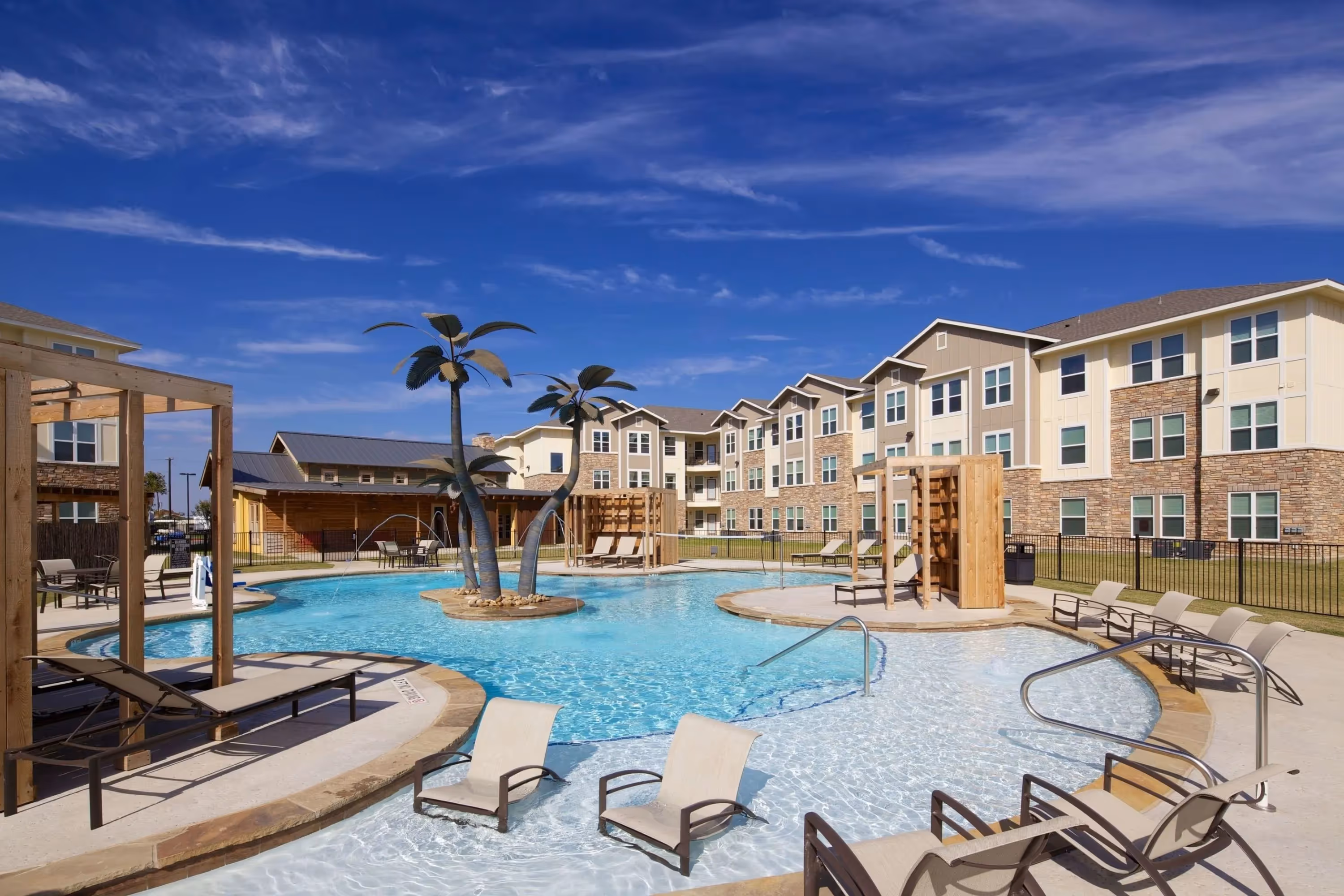 swimming pool and exterior view