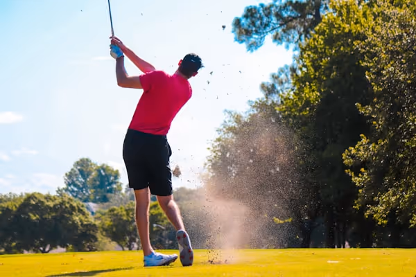 take some dirt with that | golfing | green | golf | golf course | summer