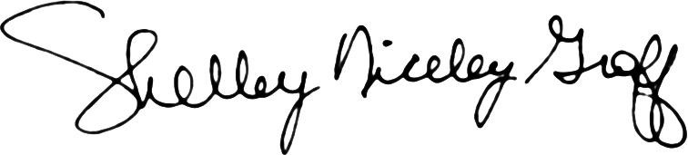 Shelley Niceley Groff's signature