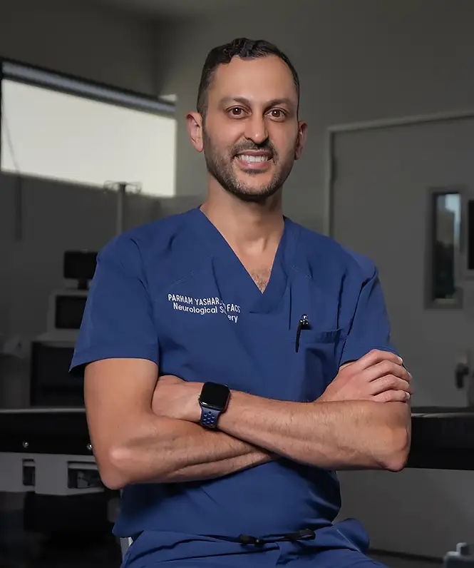 Dr. Parham Yashar in Los Angeles CA neurosurgery for spine and brain surgery