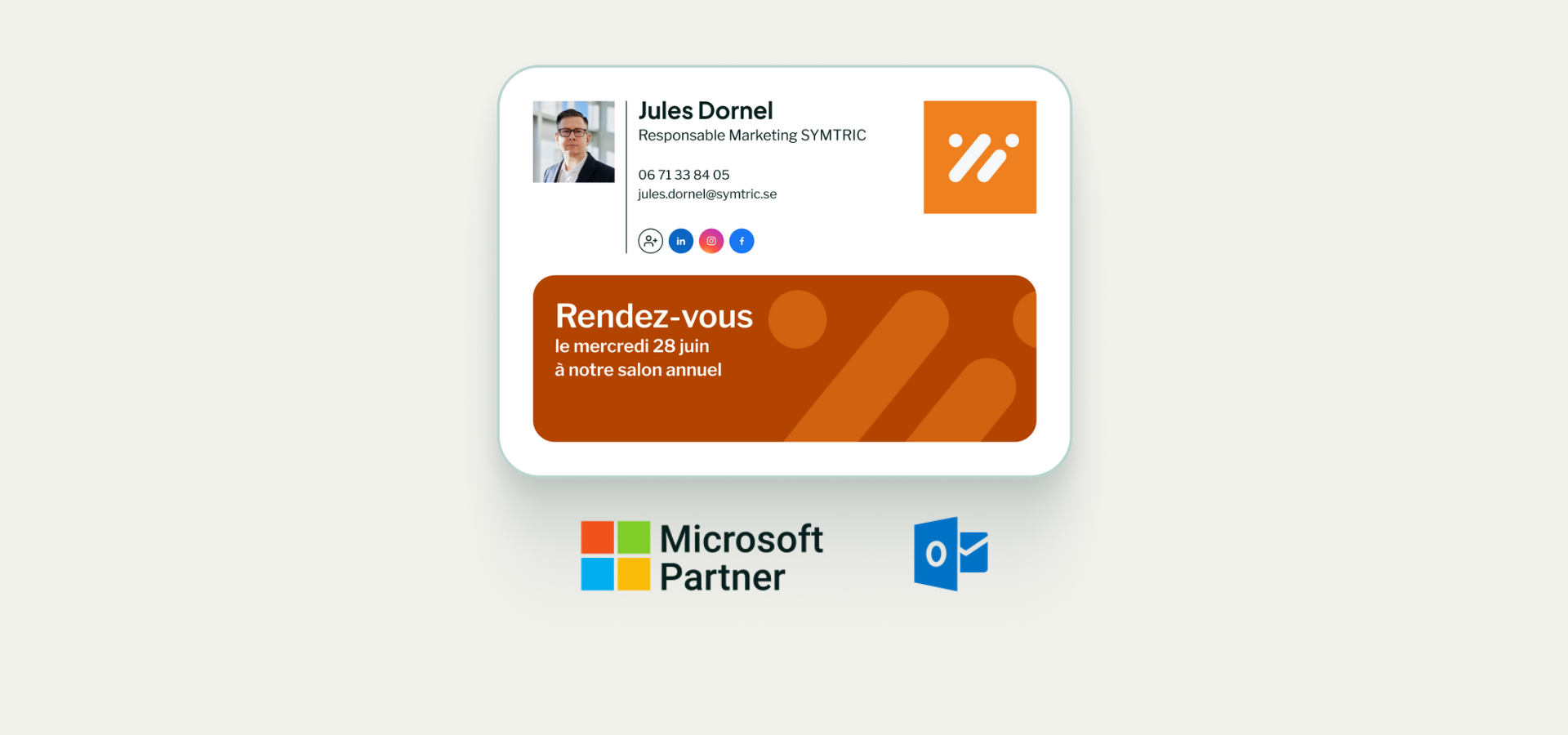 Signature Mail Outlook - Microsoft Partner